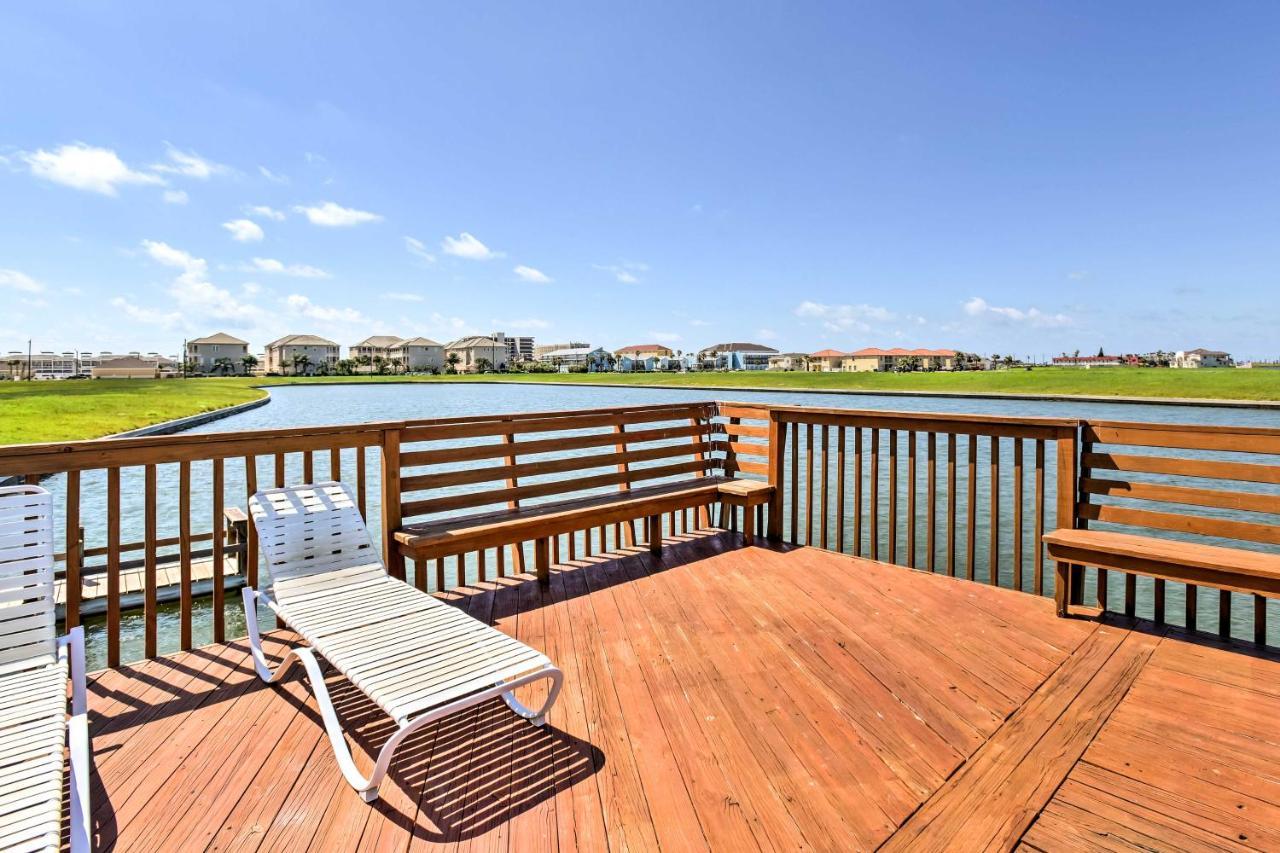 Waterfront Corpus Christi Townhome With Pool And Dock! Exteriör bild